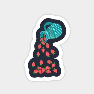 Strawberrys Jar Sticker